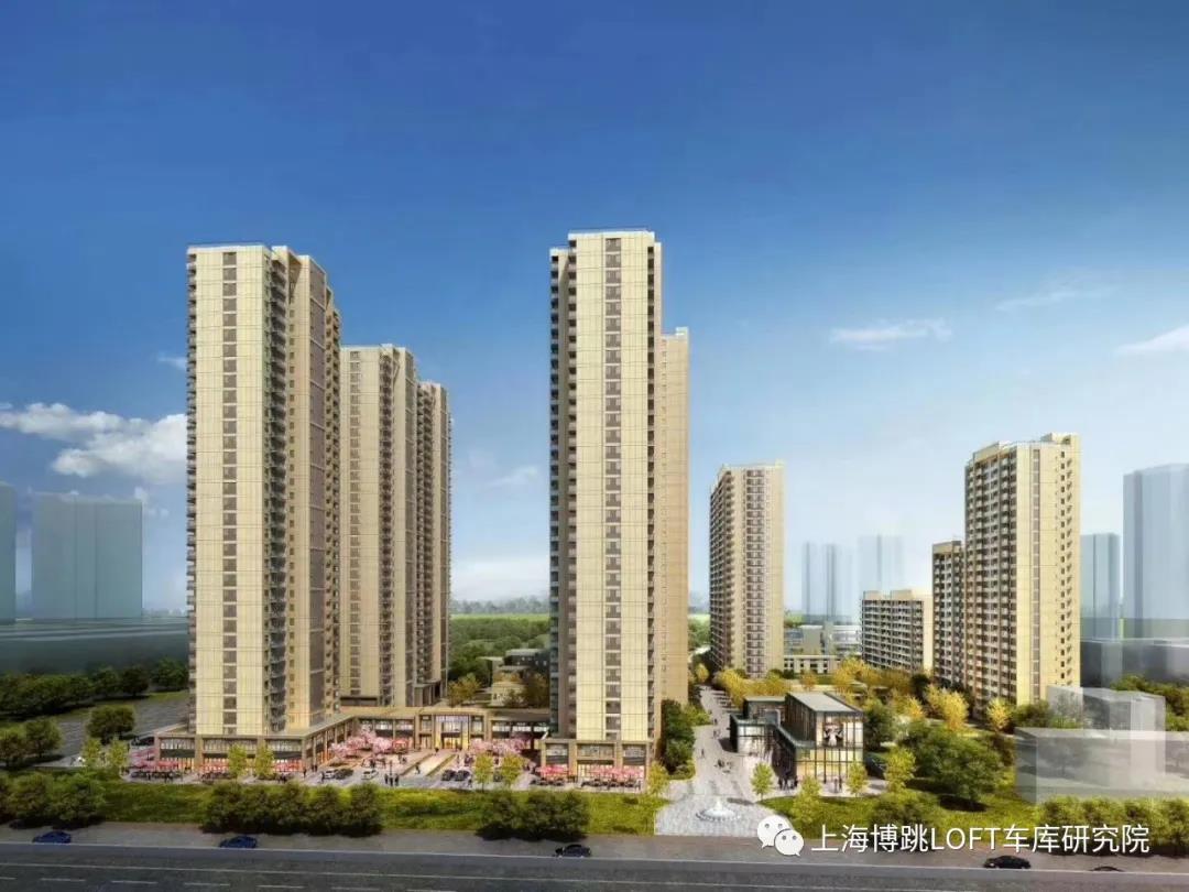 孝感采用了LOFT车库武汉当代集团春风十里项目现已结构封顶！